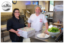Pizza chez Noël - Nathalie et Claude